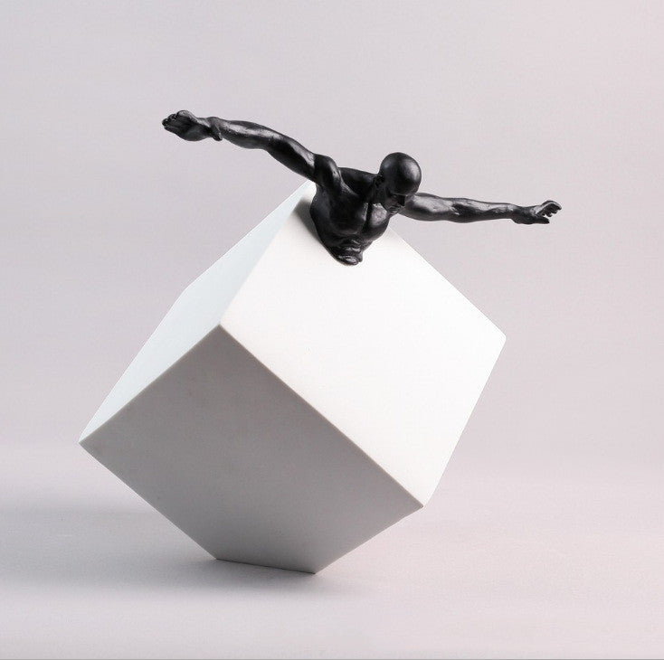 Scultura atleta moderna