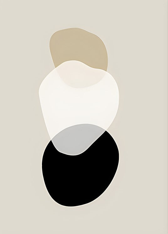 Poster boho astratto