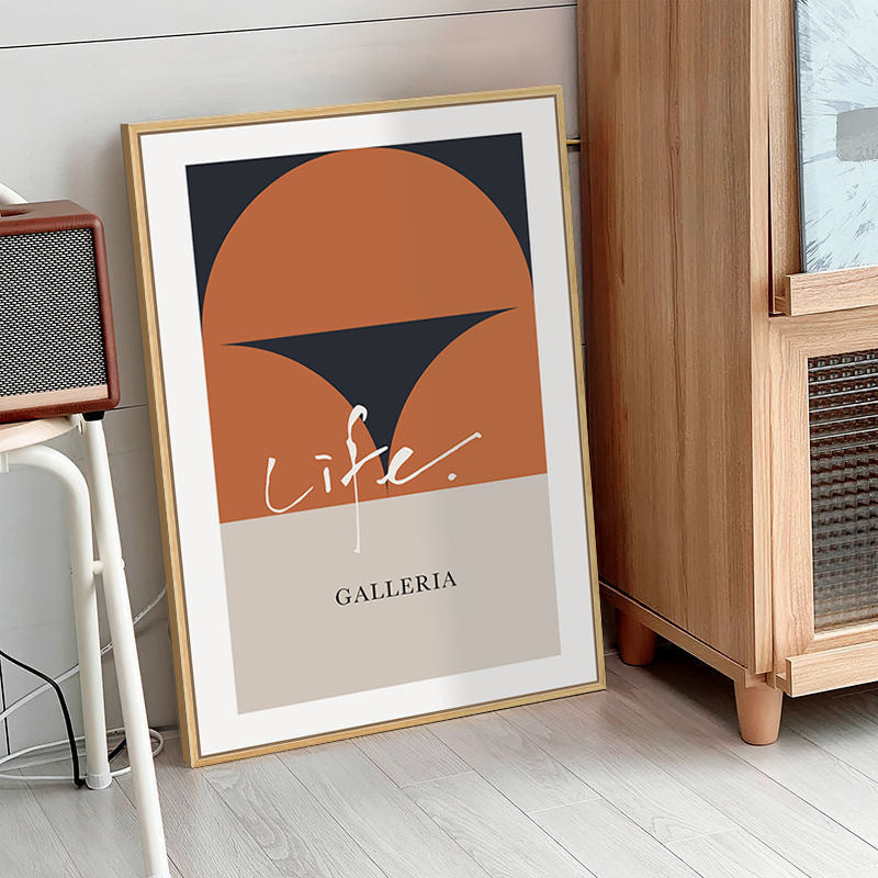 Quadro retro astratto