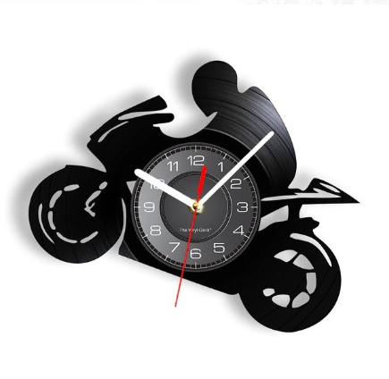 Orologio da parete Bicicletta neon industriale