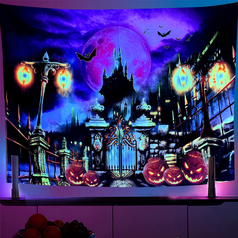 Tappezzeria Halloween teschio