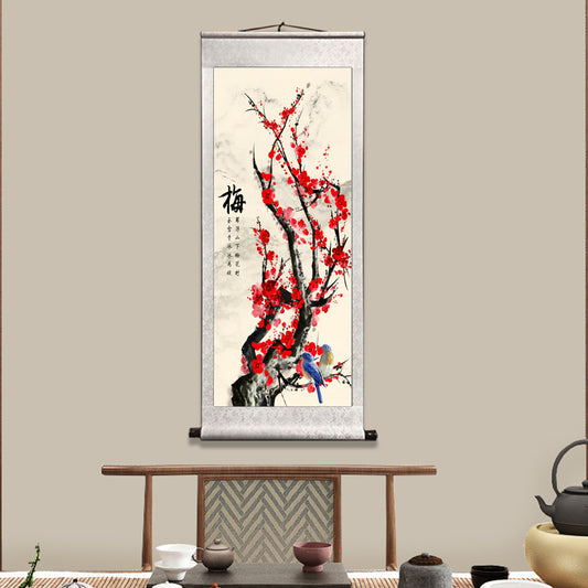 Quadro su tela Composizione botanica asiatica
