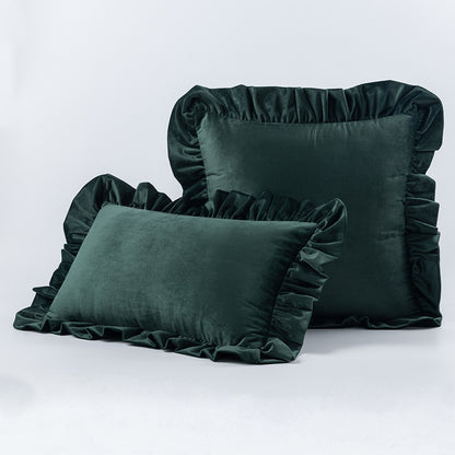 Cuscini velluto pizzo