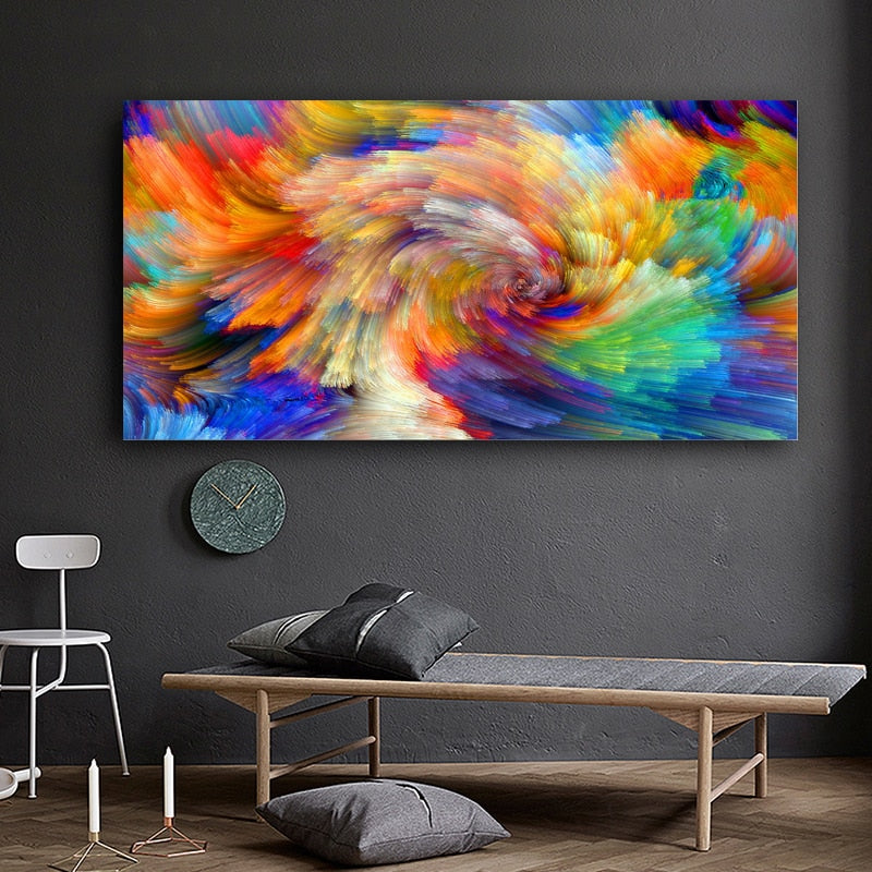 Quadro onde arcobaleno