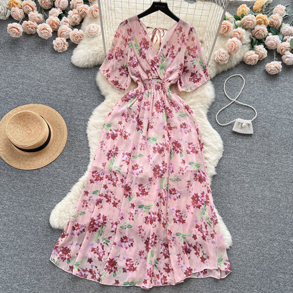 Vestito Stampa Retro
