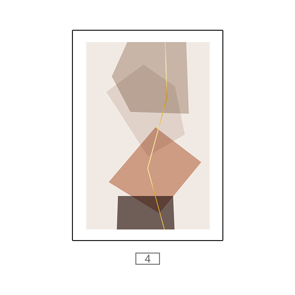 Quadro Astratto Geometrico Moderno