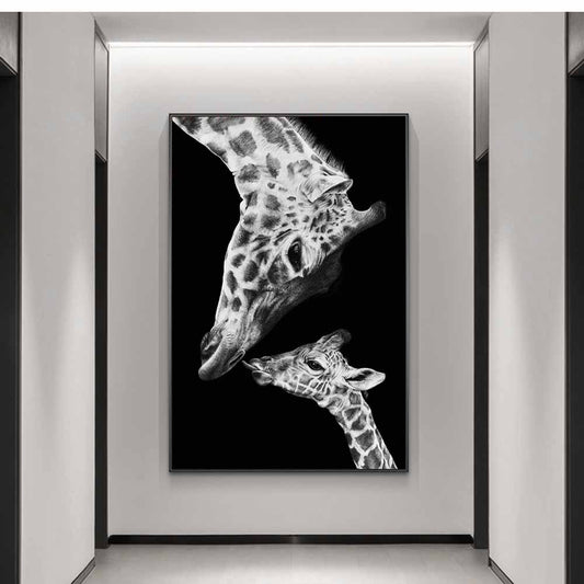 Quadro su tela Forme astratte linee dorate