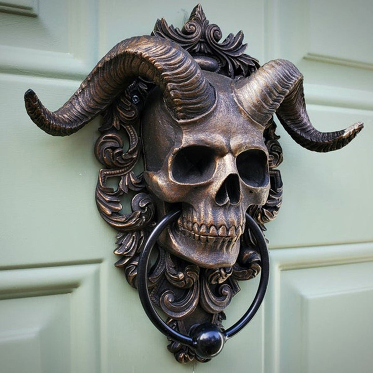 Decorazione testa di pecora