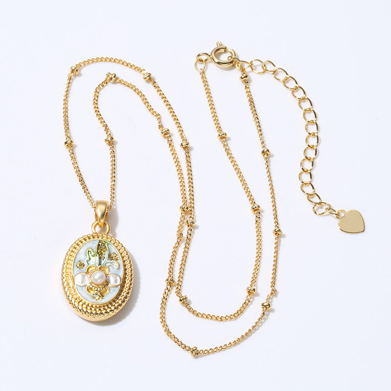 Collana Perla Giardino