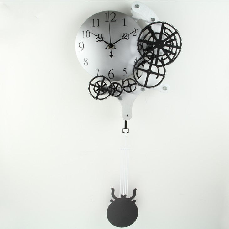 Orologio da parete Ingranaggi industriali