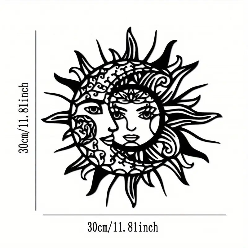 Ornamento sole luna