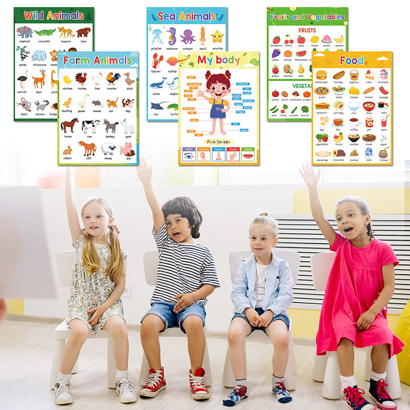 Poster educativo per bambini