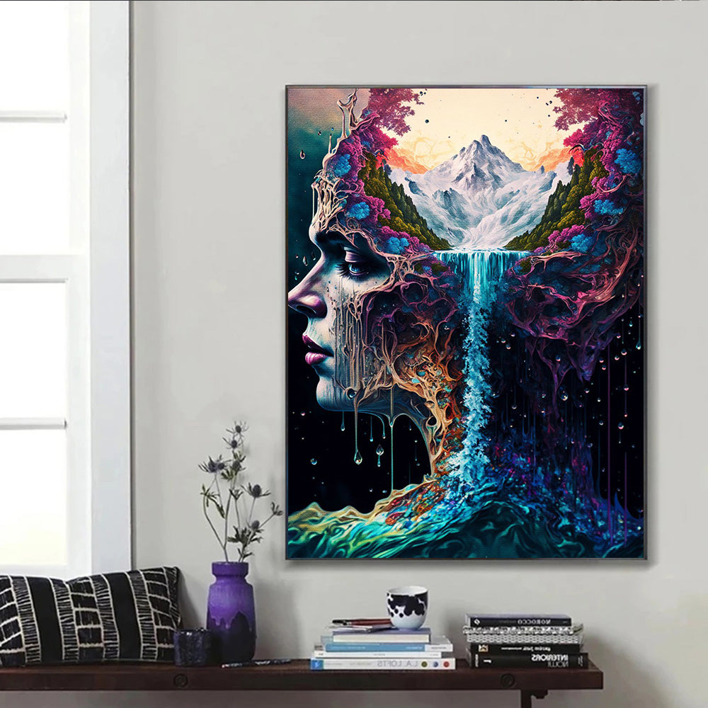 Quadro Donna Acqua