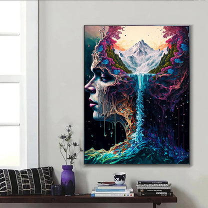 Quadro Donna Acqua