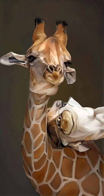 Quadro giraffa