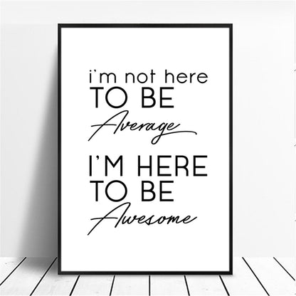 Quadro Frase Minimalista