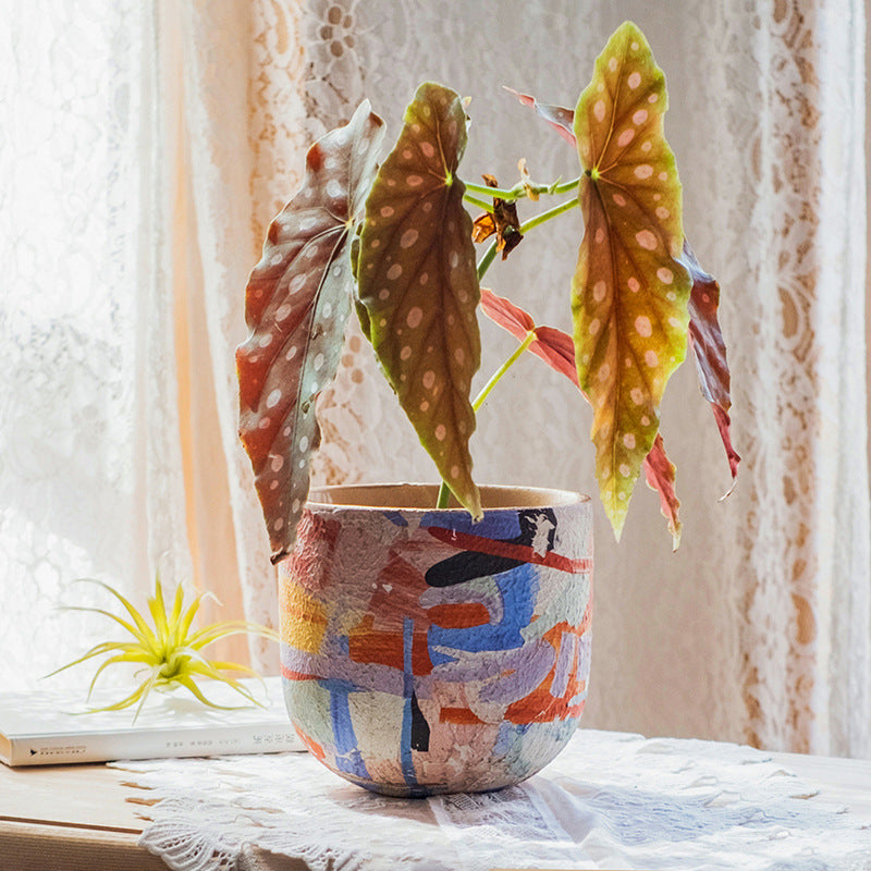 Vaso ceramica fiore