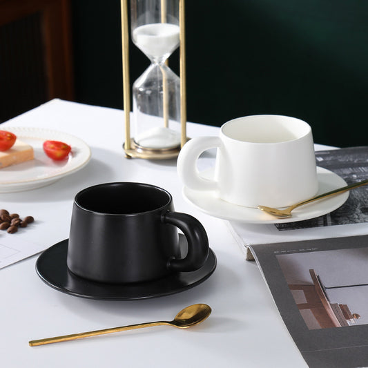 Tazza caffè con piattino