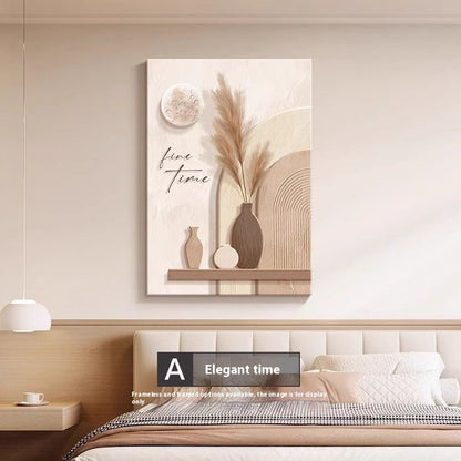Quadro astratto linee e figure