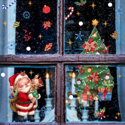 Adesivo murale babbo natale