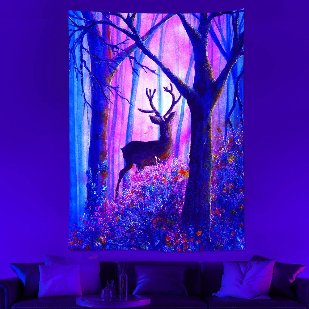 Arazzo Neon Animali