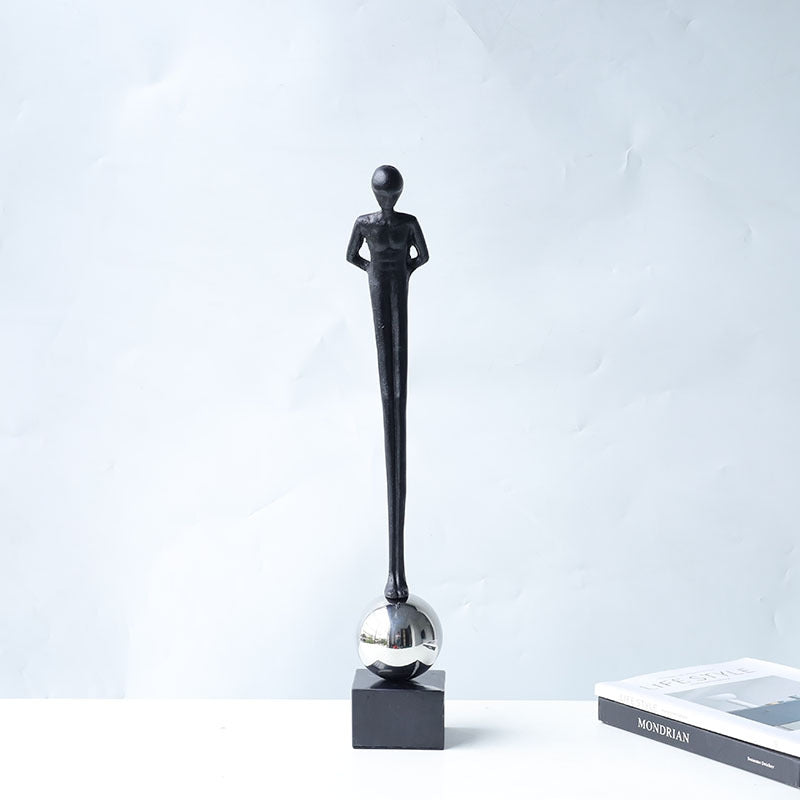 Decorazione metallo astratta