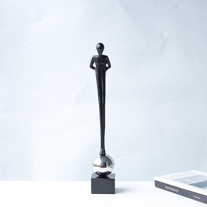 Decorazione metallo astratta
