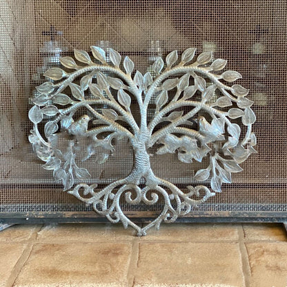 Quadro albero della vita metallo
