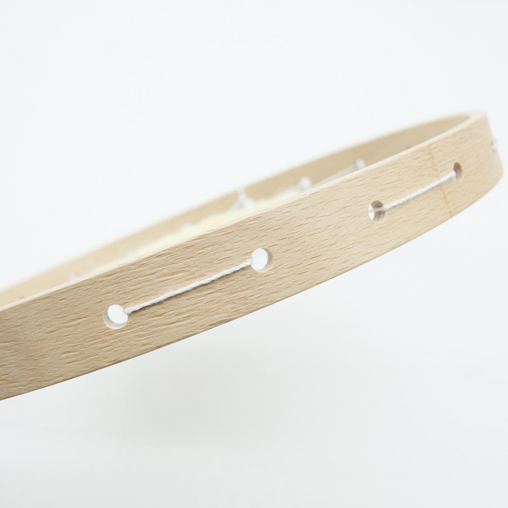 Cornice rotonda tessuta