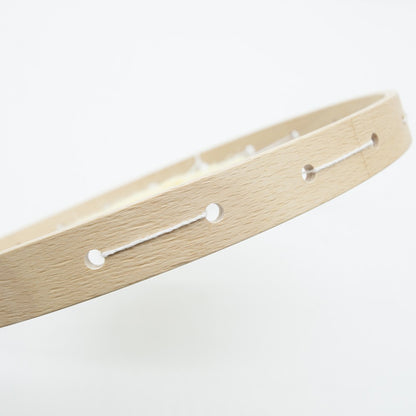 Cornice rotonda tessuta