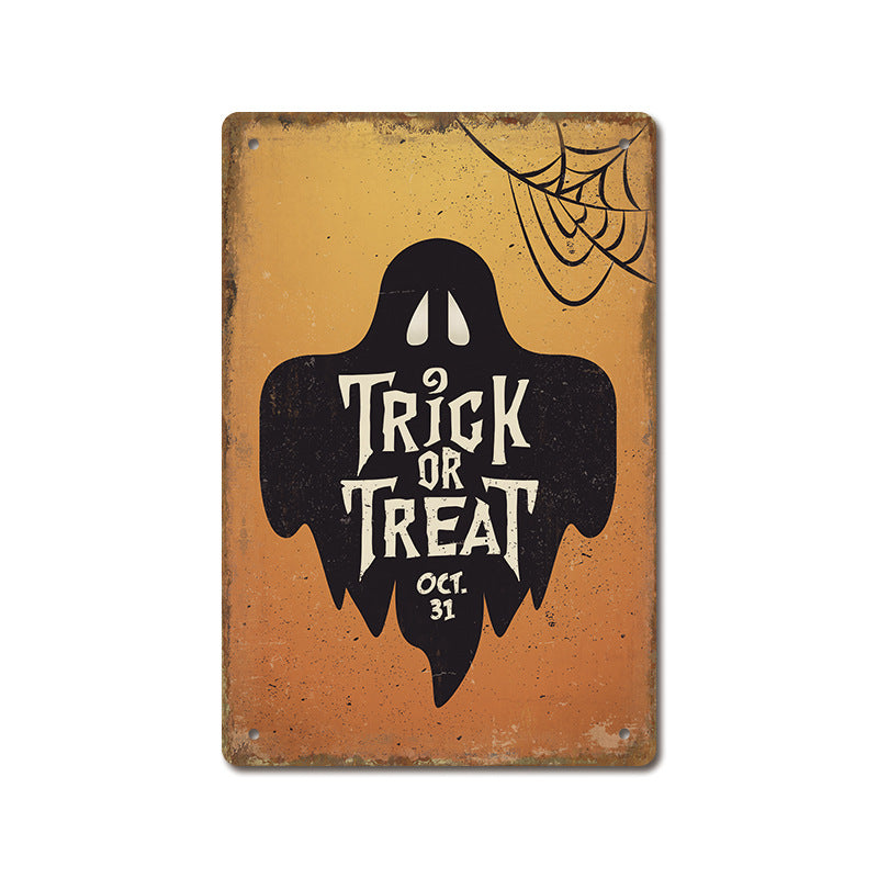 Quadro Halloween ferro