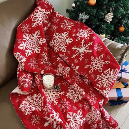 Coperta fiocchi neve