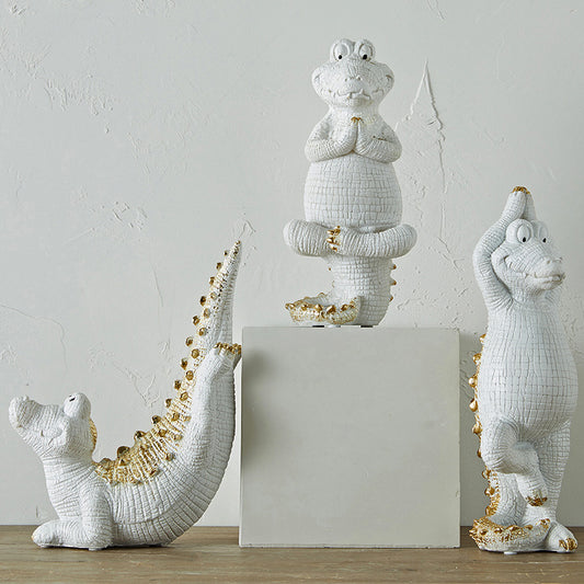 Ornamento yoga resina