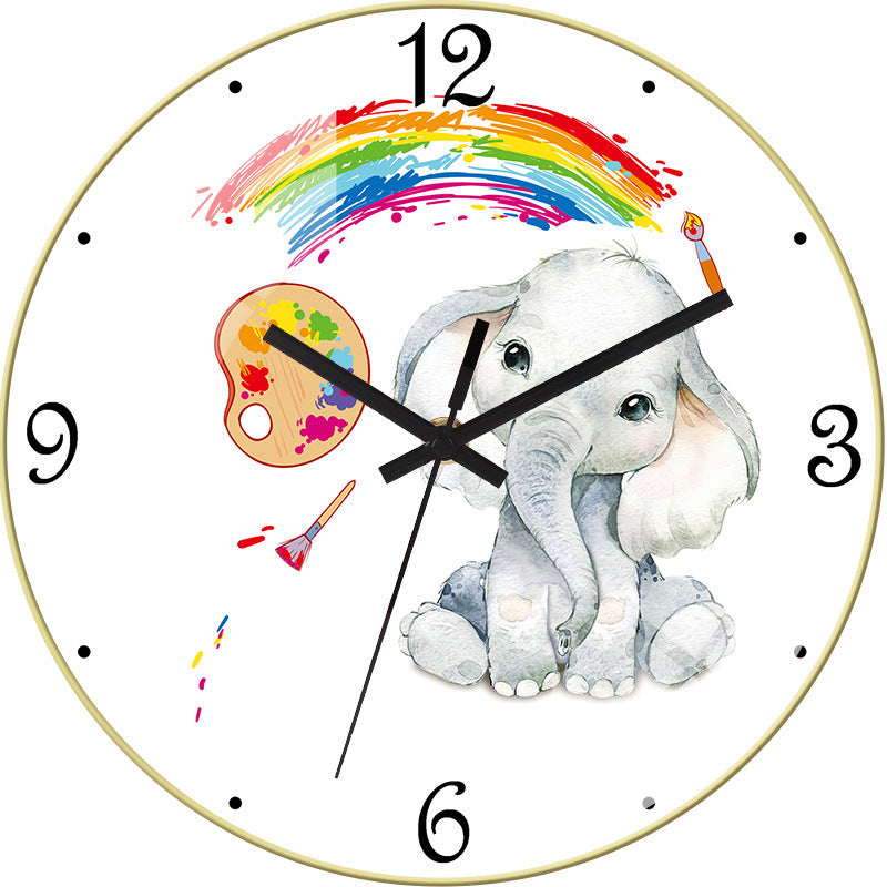 Orologio da parete Leone arcobaleno