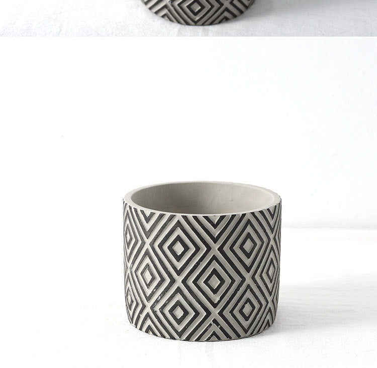 Vaso in cemento