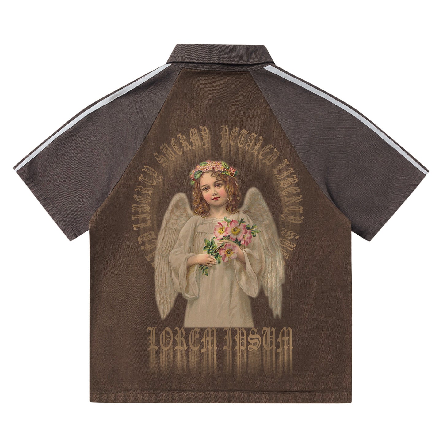 T-shirt Dipinto Vintage
