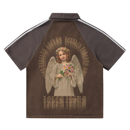 T-shirt Dipinto Vintage
