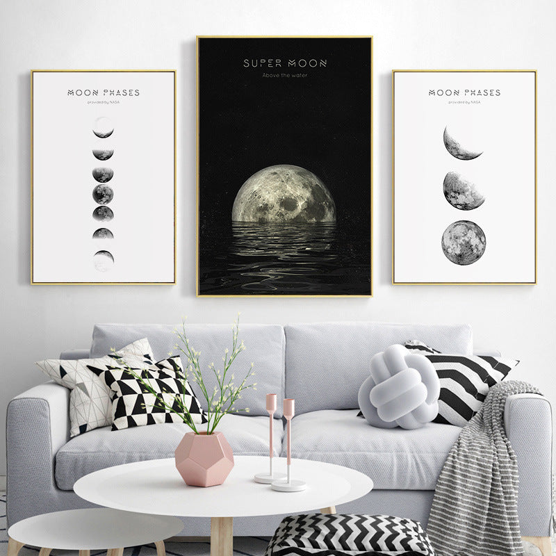 Quadro stelle e eclisse