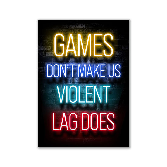 Quadro neon Nordic