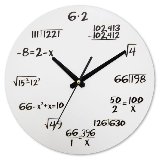 Orologio da parete Formule matematica orologio