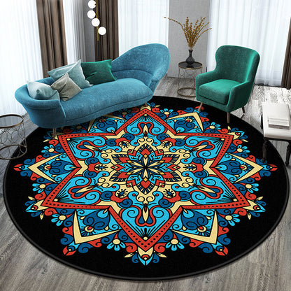 Tappeto rotondo mandala