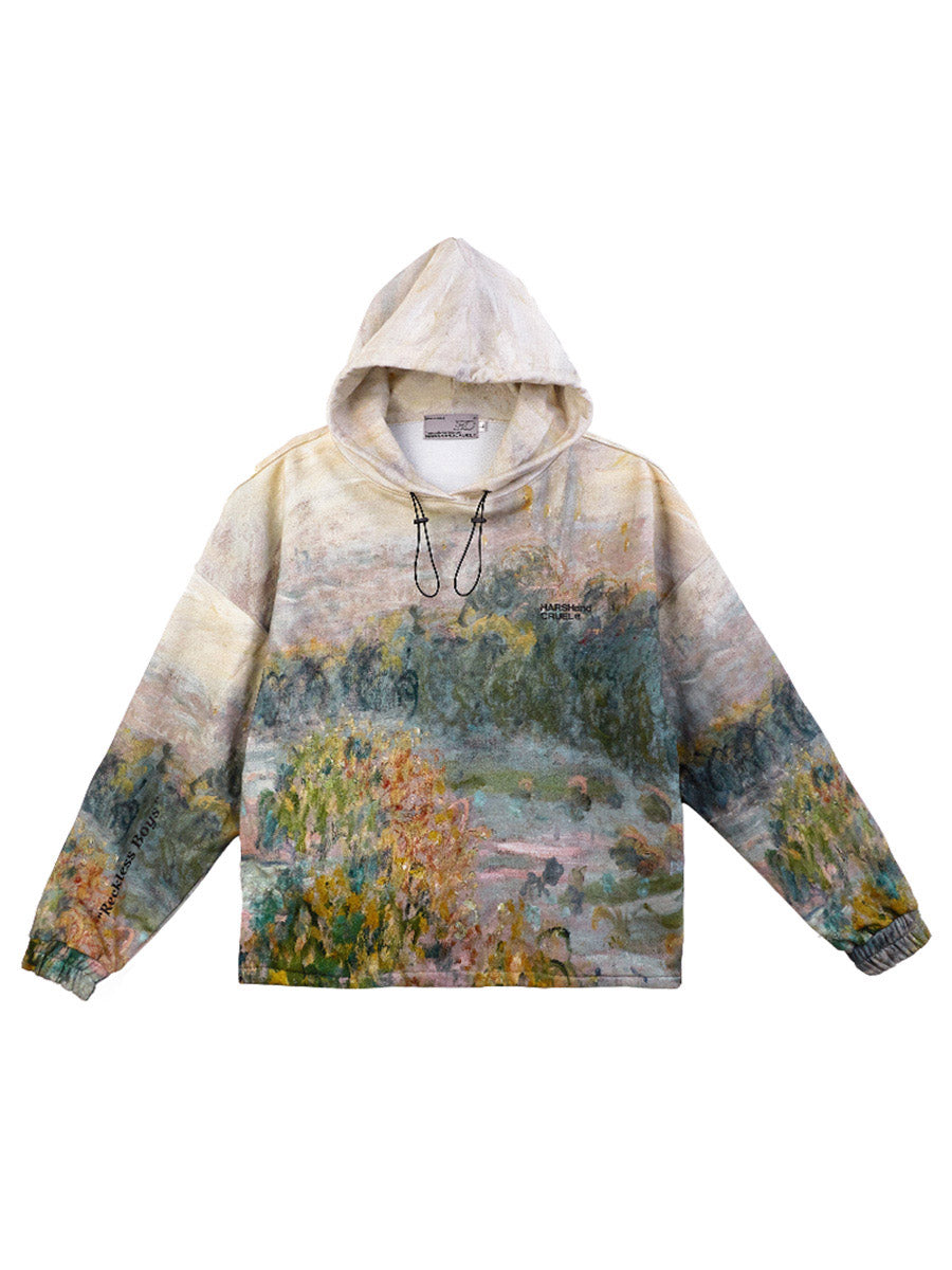 Felpa paesaggio impressionista