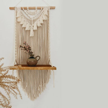 Tappezzeria boho intrecciata