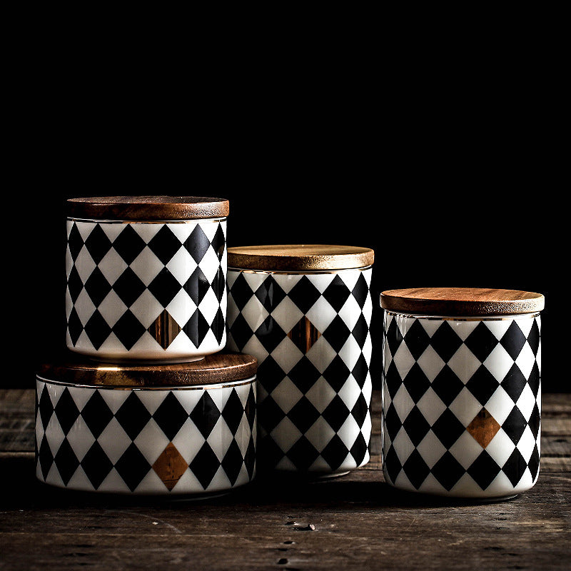 Barattolo ceramica sigillato