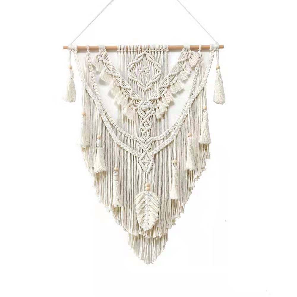 Tappeto bohemien con frange