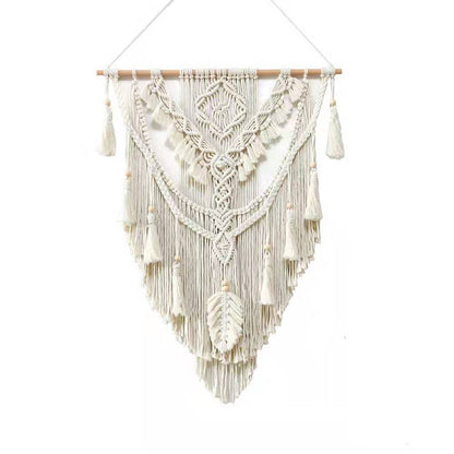 Tappeto bohemien con frange