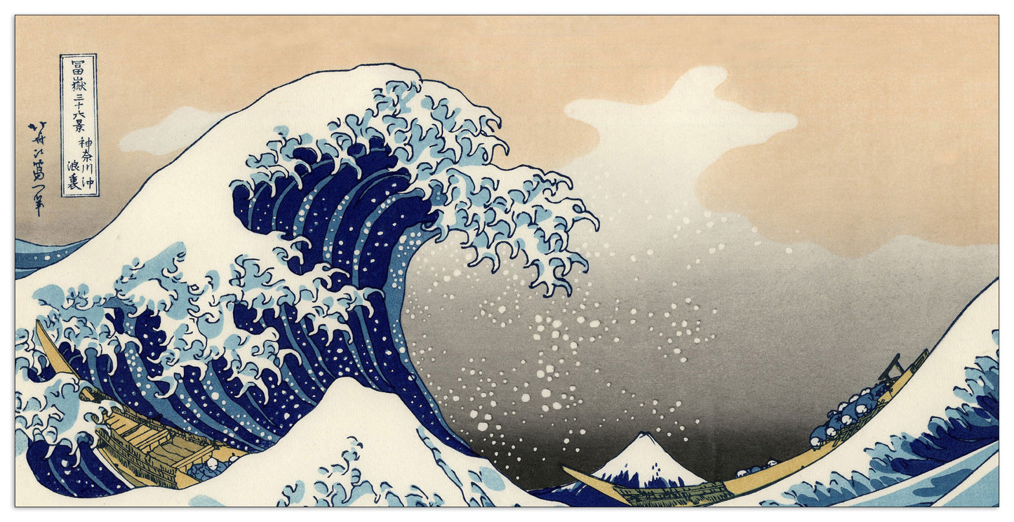 A big wave off Kanagawa cm 140x70