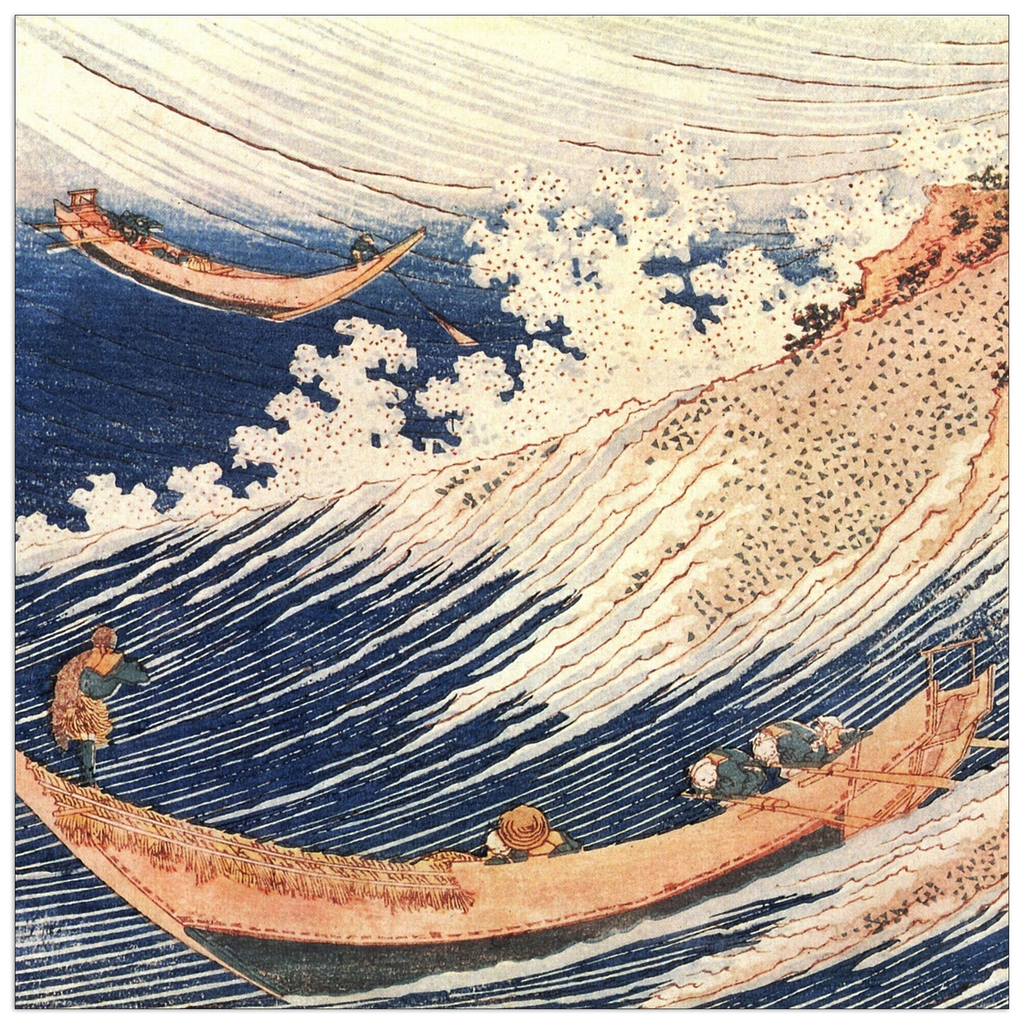 A Wild Sea at Choshi cm 50x50