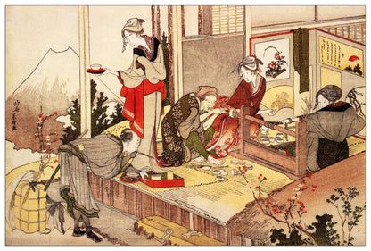 The studio of Netsuke cm 135x90