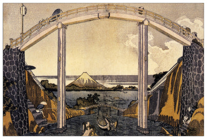 View of Mount Fuji cm 135x90